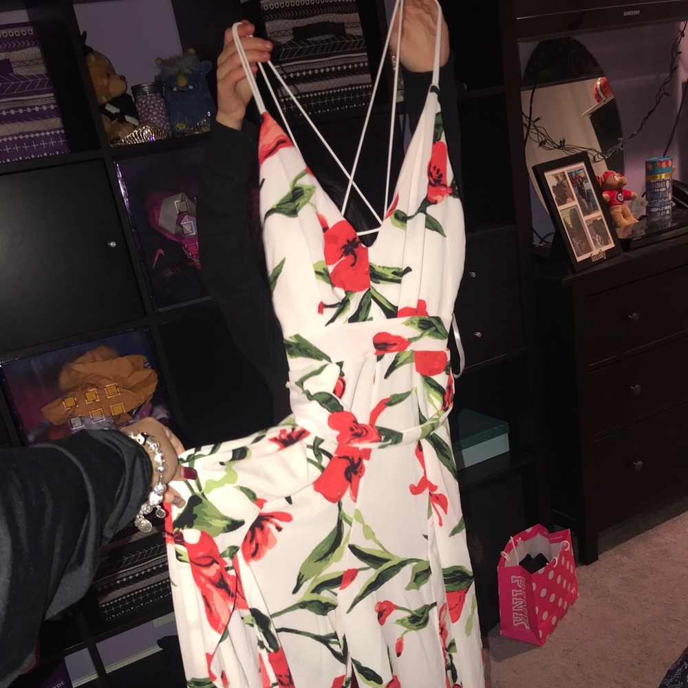 Floral jumpsuit
